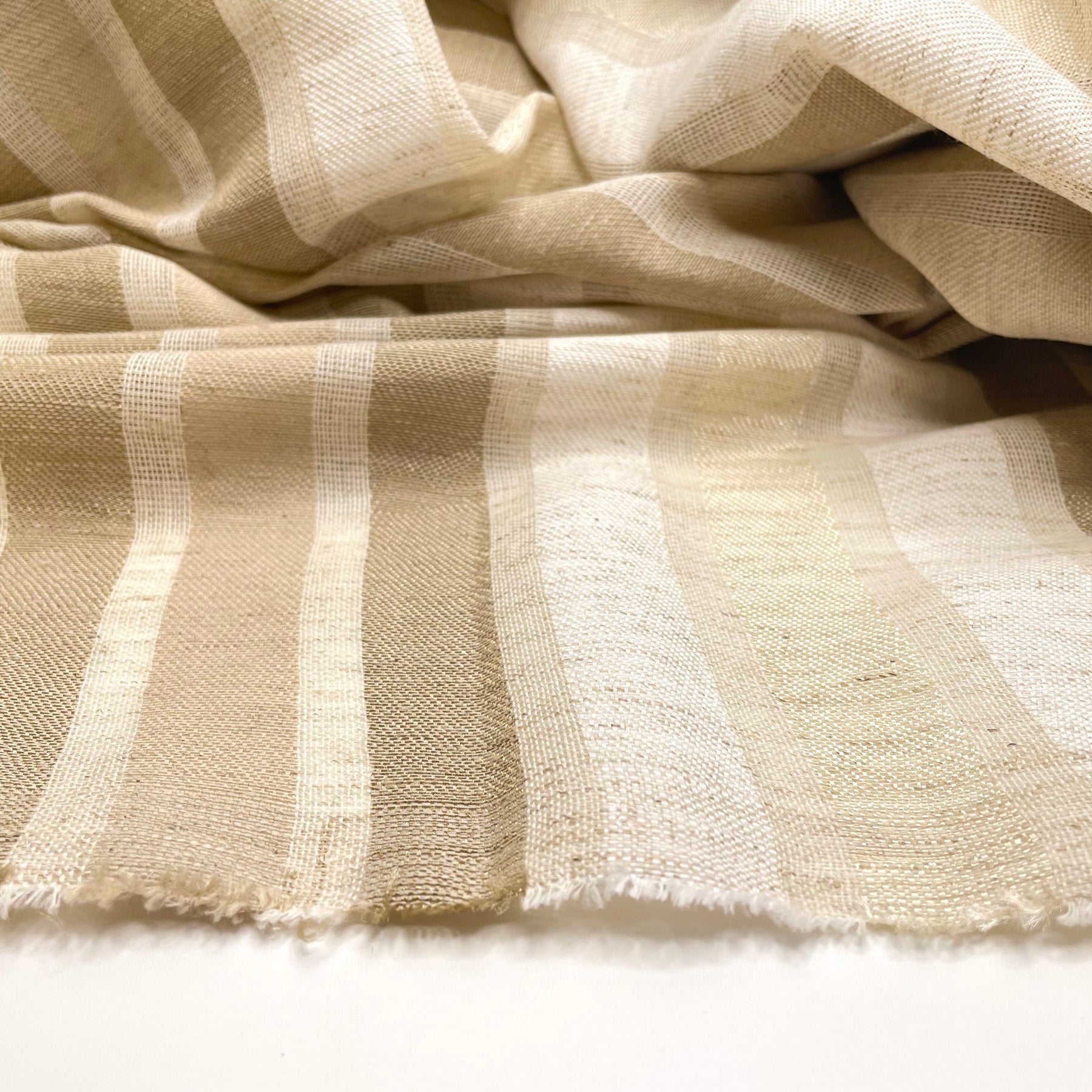 The Winning Podium - Polyester Blend Woven - Beige/Gold Stripes - 2.8M ...